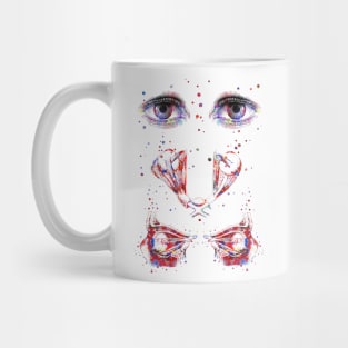 Human eye Mug